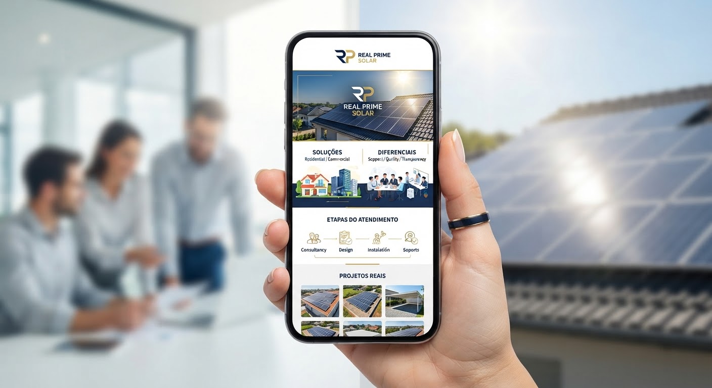 Profissional especializado realizando limpeza de painéis solares com equipamento correto