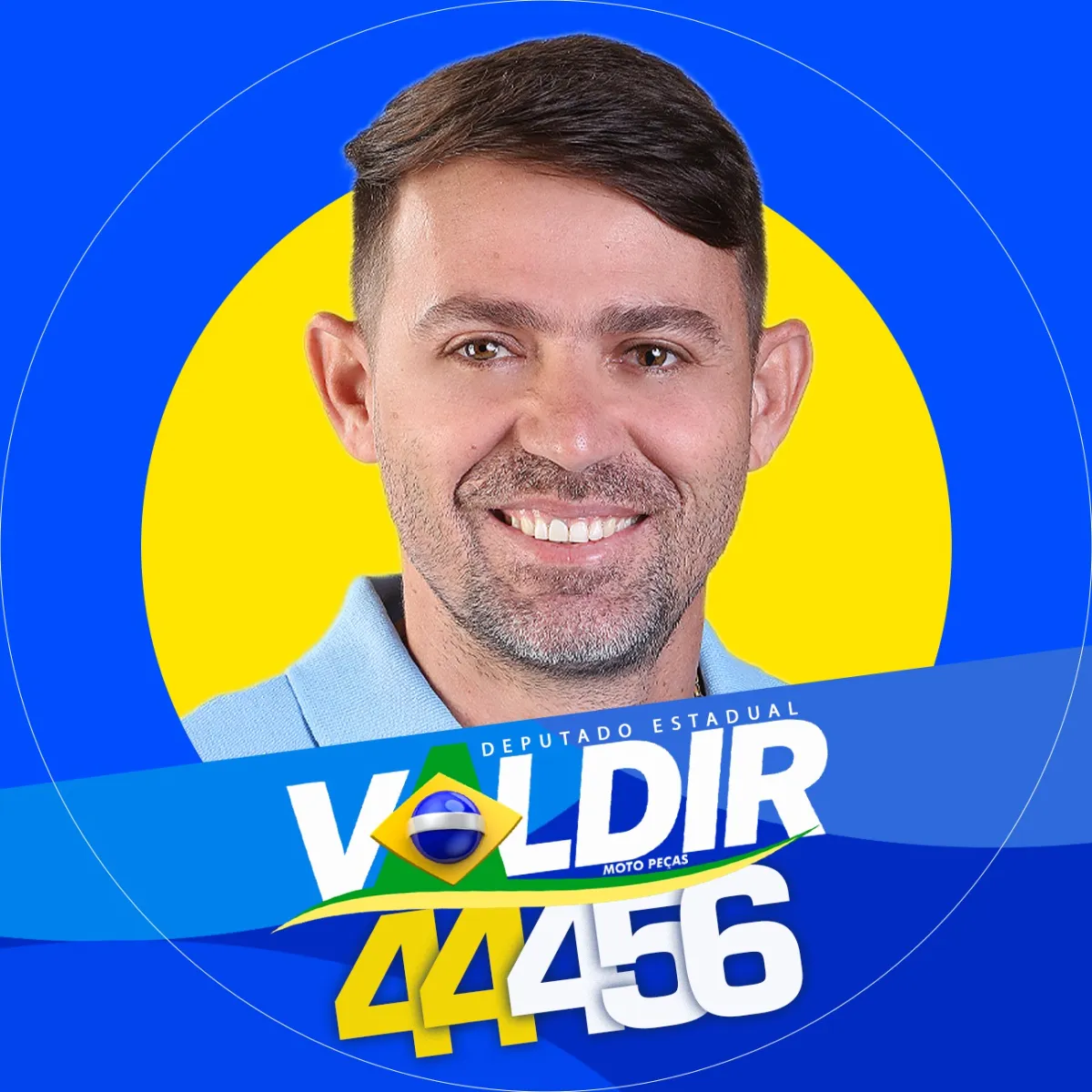 ELEIÇÃO 2026 - VALDIR MOTO PEÇAS - DEPUTADO ESTADUAL
CNPJ DA CAMPANHA: 68.373.175/0001-88
