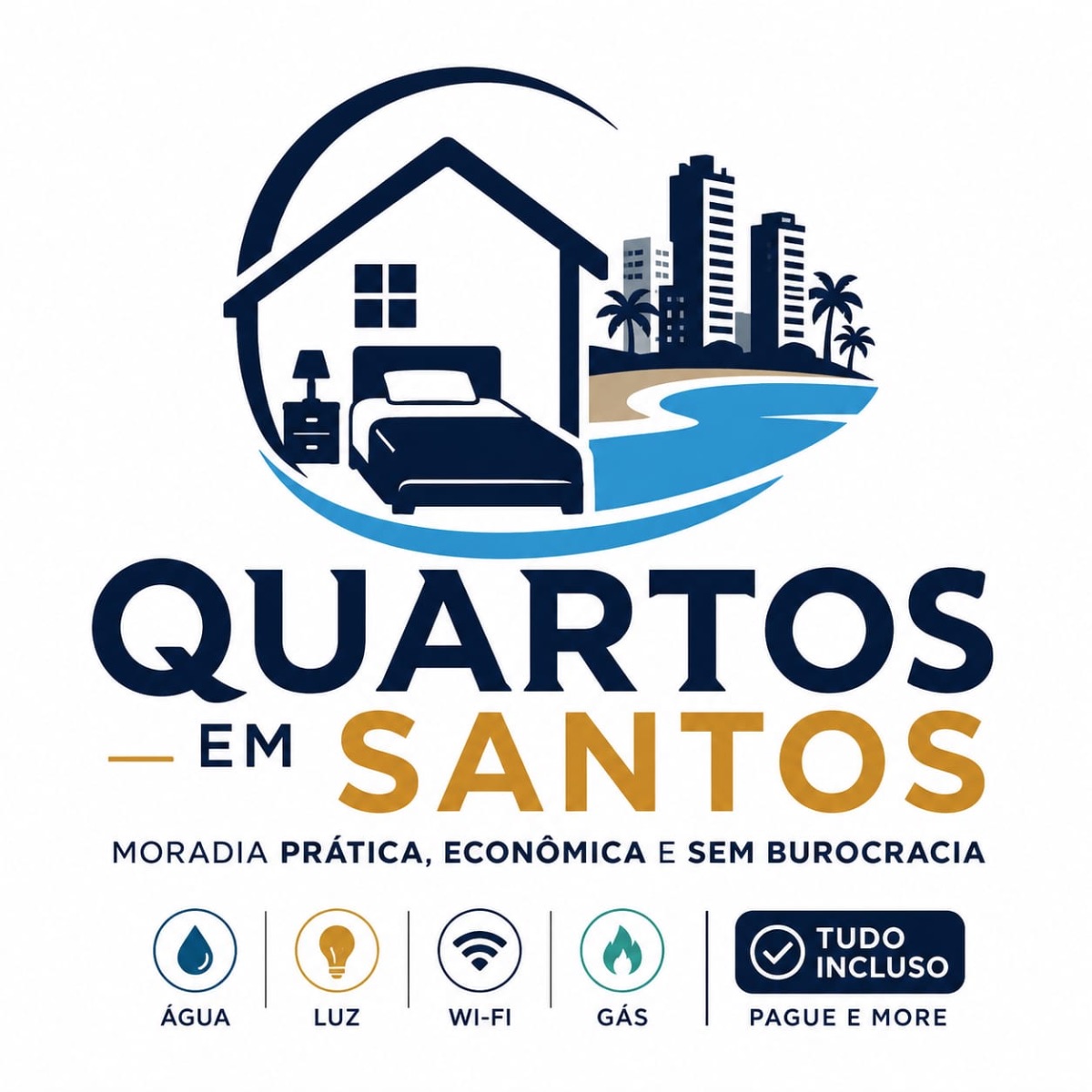 Quartos em Santos