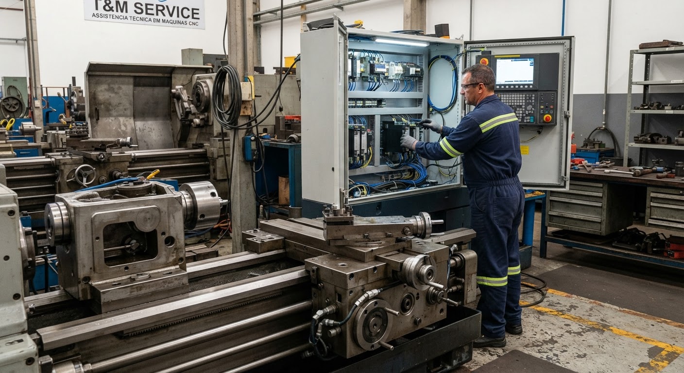 Reforma e Retrofit de Máquinas CNC