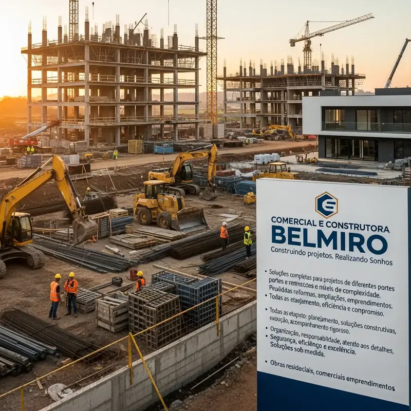 Imagem de uma casa residencial recém-construída com jardim