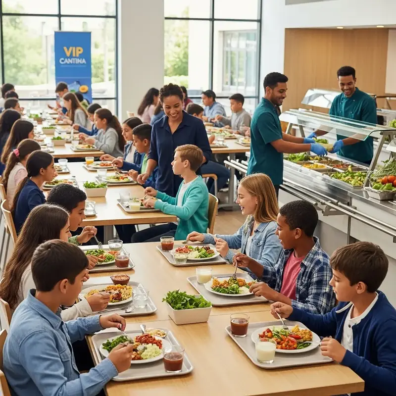 Sobre a VIP Cantina: Alimentação que Transforma