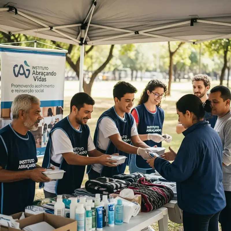 Abraçando Vidas: Cuidado e Dignidade para Todos
