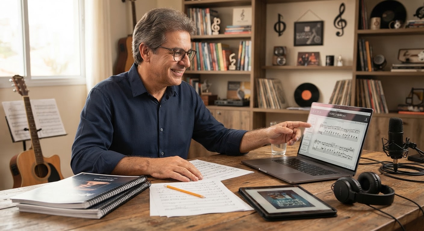 Domine seu Instrumento com Materiais de Apoio Gratuitos
