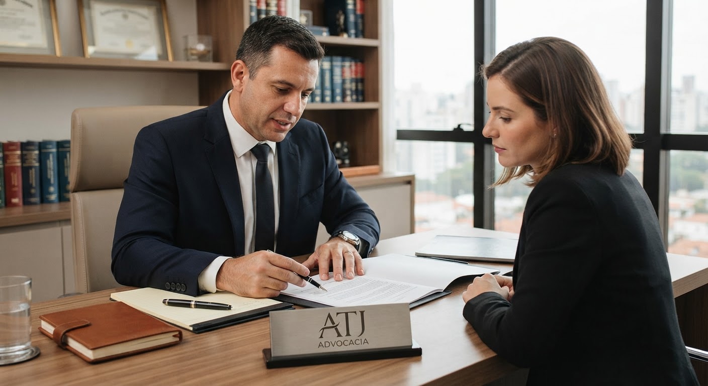 Assinatura de contrato de compra e venda imobiliária segura