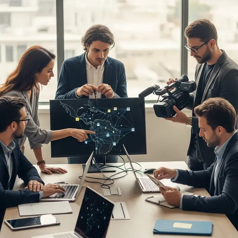 Gráfico de crescimento com setas para cima, simbolizando sucesso comercial