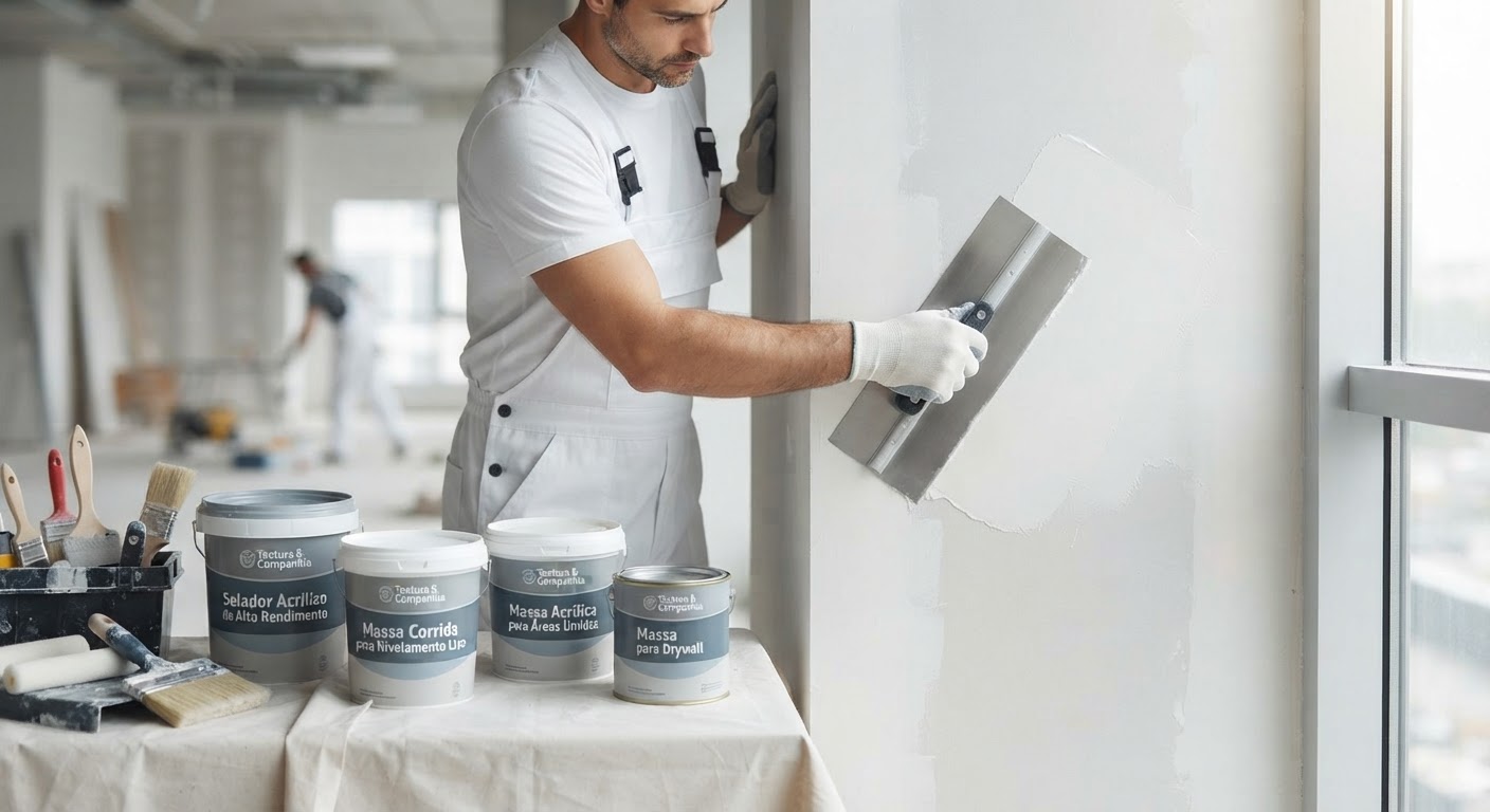 A base de uma pintura impecável começa na preparação correta