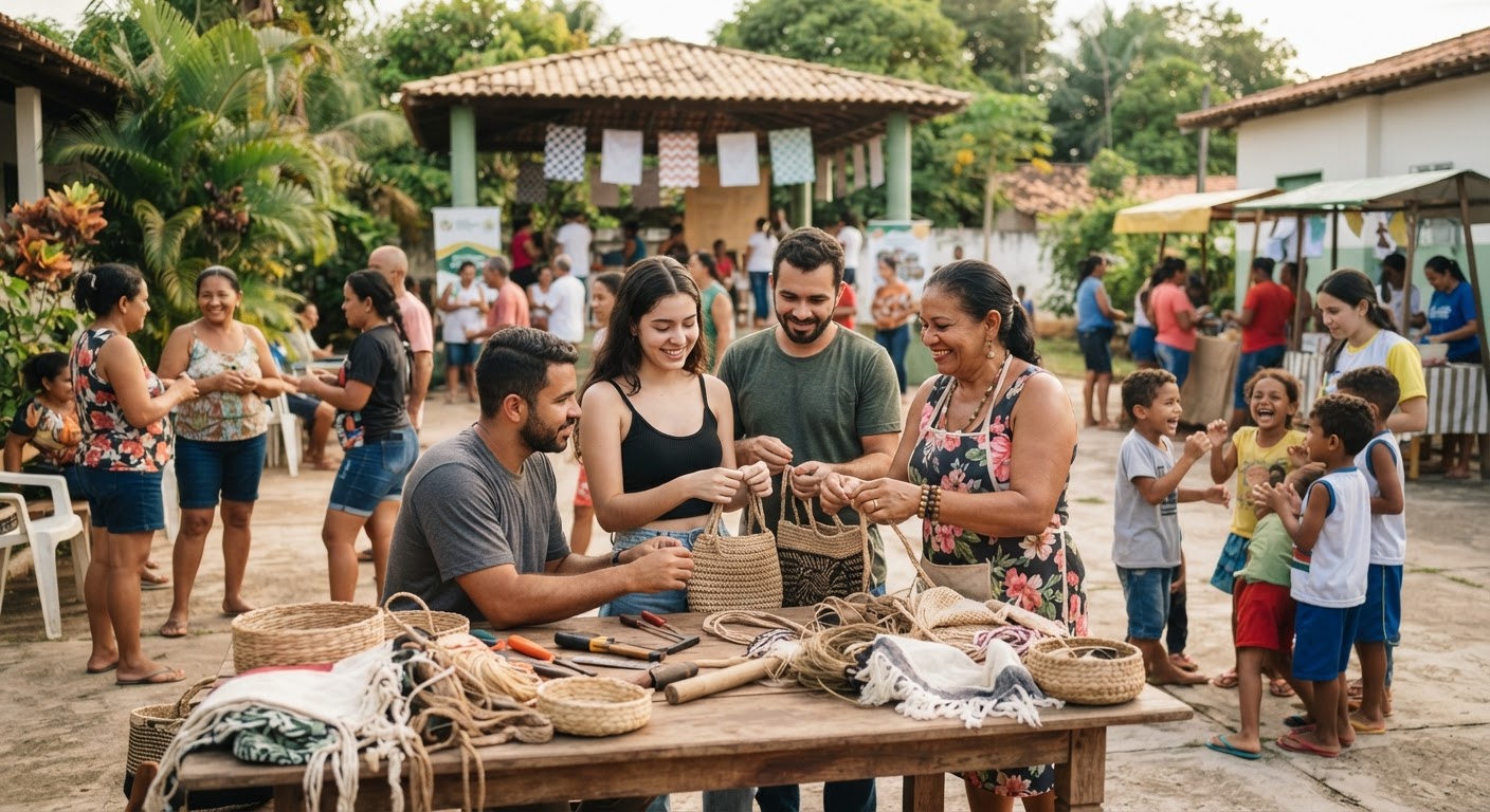 Encontro coletivo de pessoas engajadas no desenvolvimento social em Canaã dos Carajás
