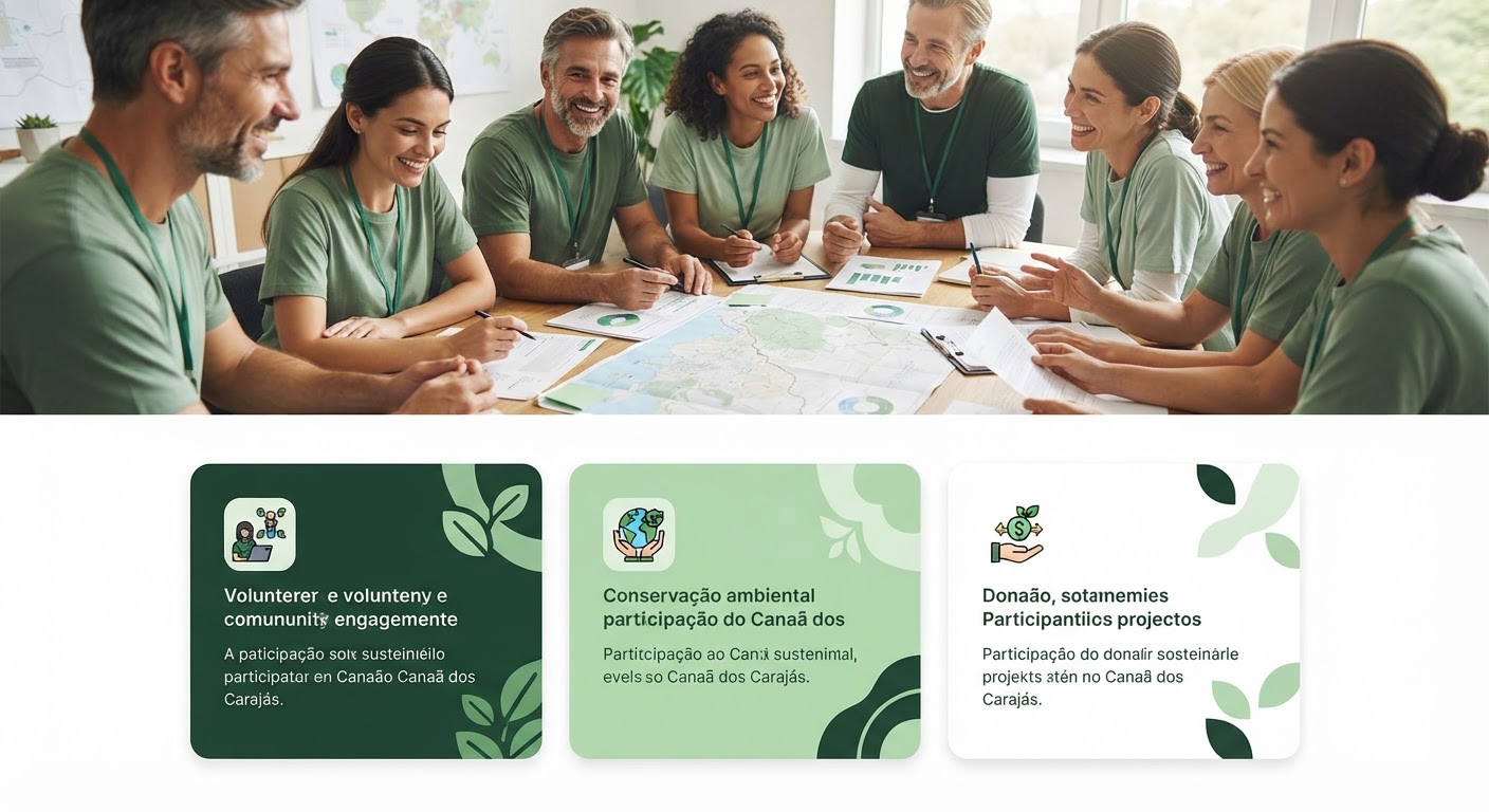Empresas locais assinando termos de cooperação de impacto social