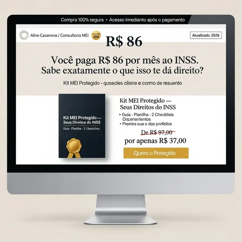 Kit MEI Protegido: Seus Direitos do INSS Descomplicados