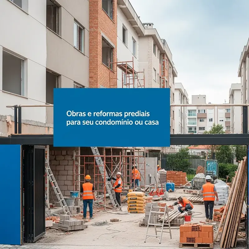 Obras e reformas externas e internas
