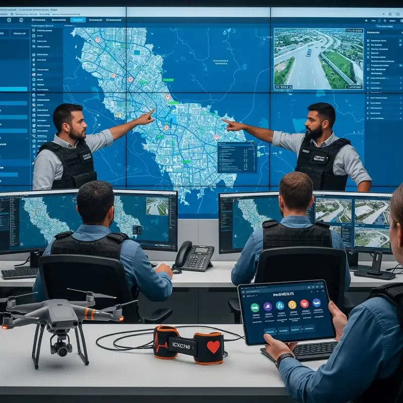 Gráfico de barras ilustrando o crescimento e a inovação tecnológica da SHIELD